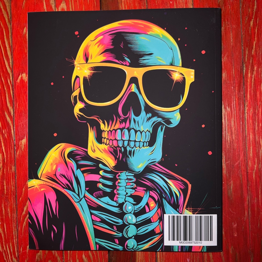 Composition Book / Journal: Skeleton - Picture 3 of 3